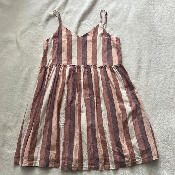 Madewell Dresses & Skirts - Women's Madewell Ruffle Waist Babydoll Cami Dress
